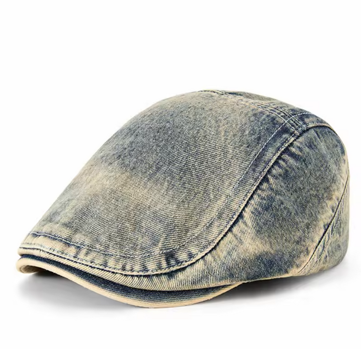 Scott - Stylowy Beret Z Dżinsu