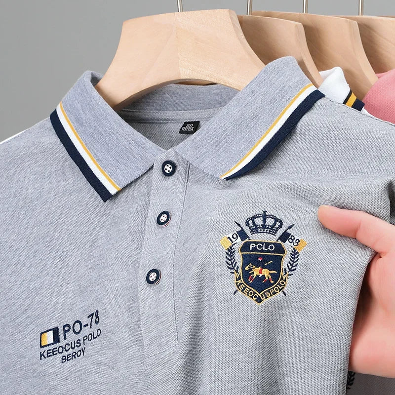 Mariusz - Oddychająca Koszulka Polo z Krótkim Rękawem