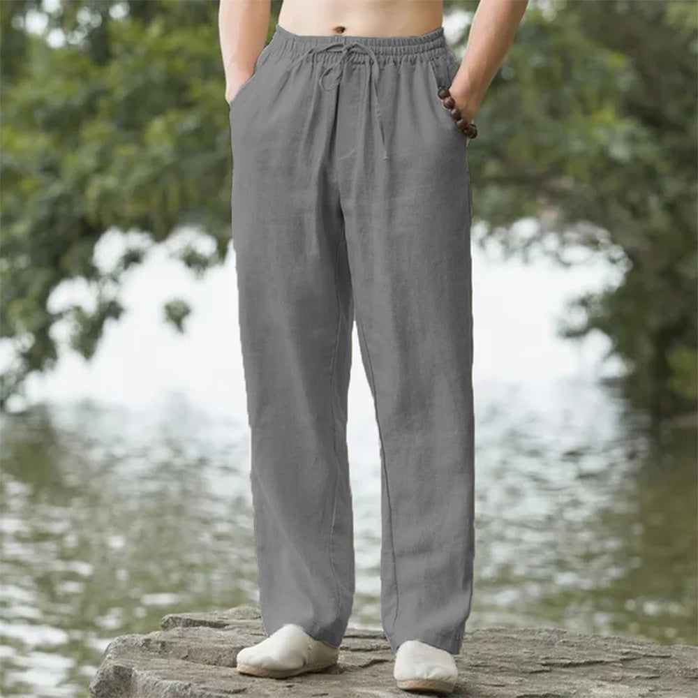 Ethan - Luźne Letnie Spodnie