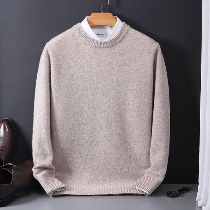 Liam – Sweter z Okrągłym Dekoltem