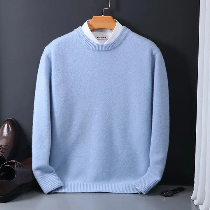 Liam – Sweter z Okrągłym Dekoltem