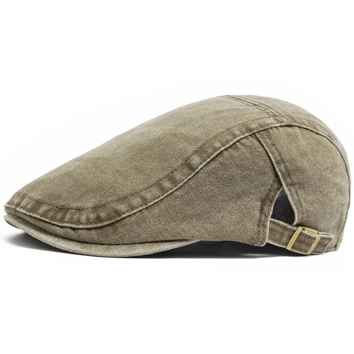 Etienne – Czapka Typu Beret w Stylu Vintage z Regulowanym Zapięciem