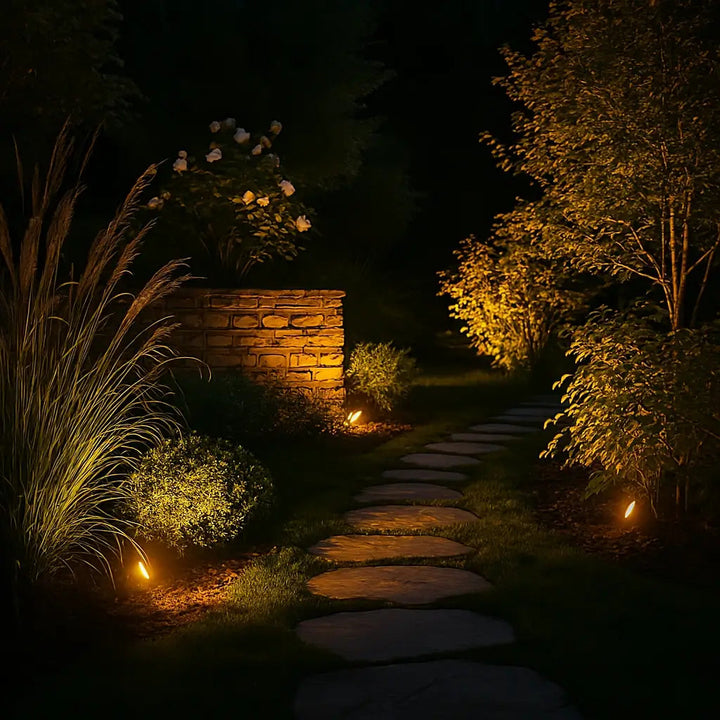 LumaBloom – Słoneczna Lampa Ogrodowa