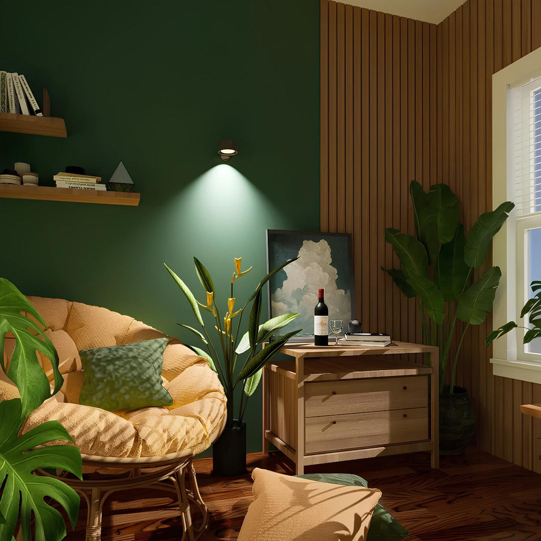 GlowNest – Bezprzewodowa Lampa Scienna