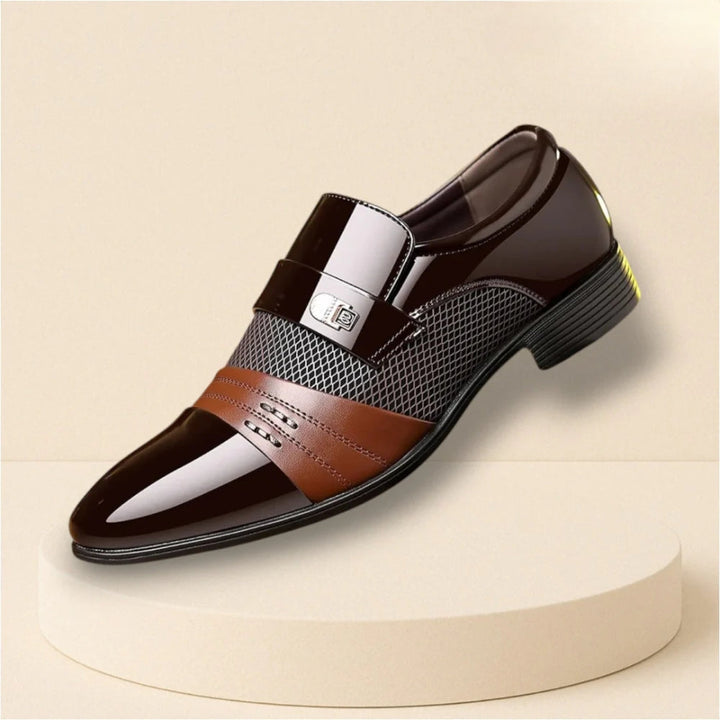 Vicente - Błyszczące Buty Wizytowe Premium
