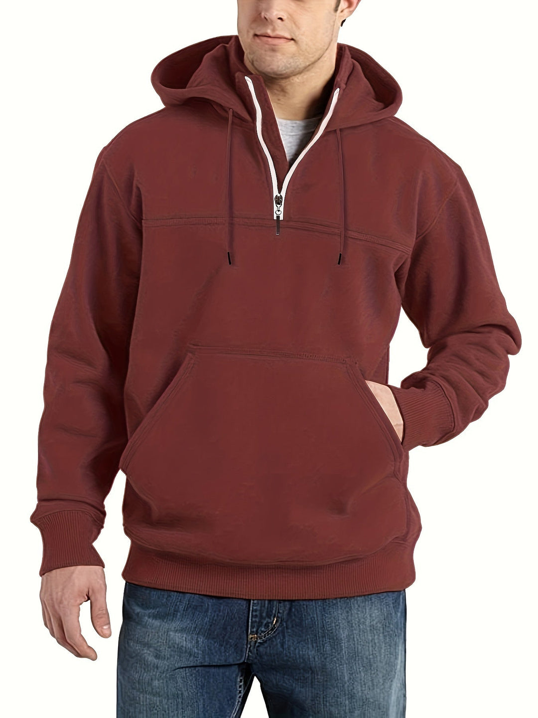 Shane – Bluza z Długim Rękawem i Kapturem Oraz Kieszenią