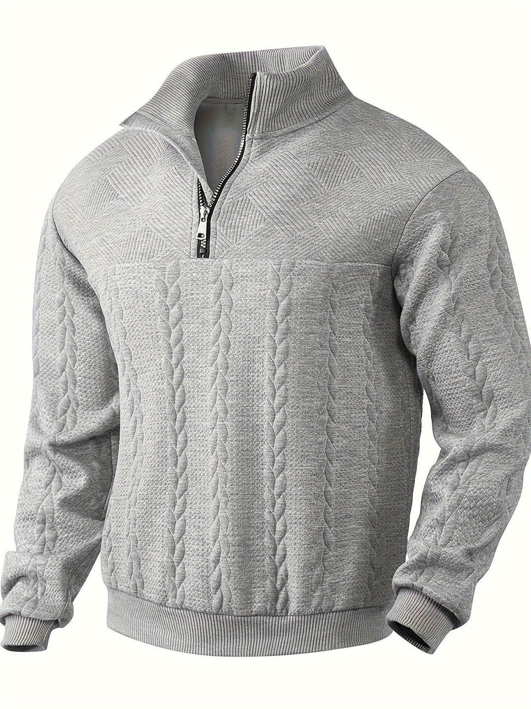 Caleb – Sweter z Zamkiem w Stylu Vintage