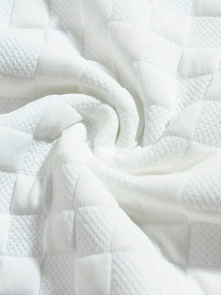 Stafford – Sweter z Teksturą w Kratkę