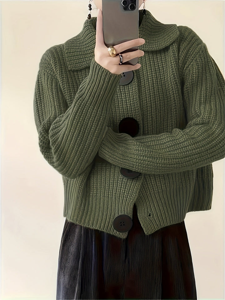 Amy – Sweter z Długim Rękawem w Stylu Casual