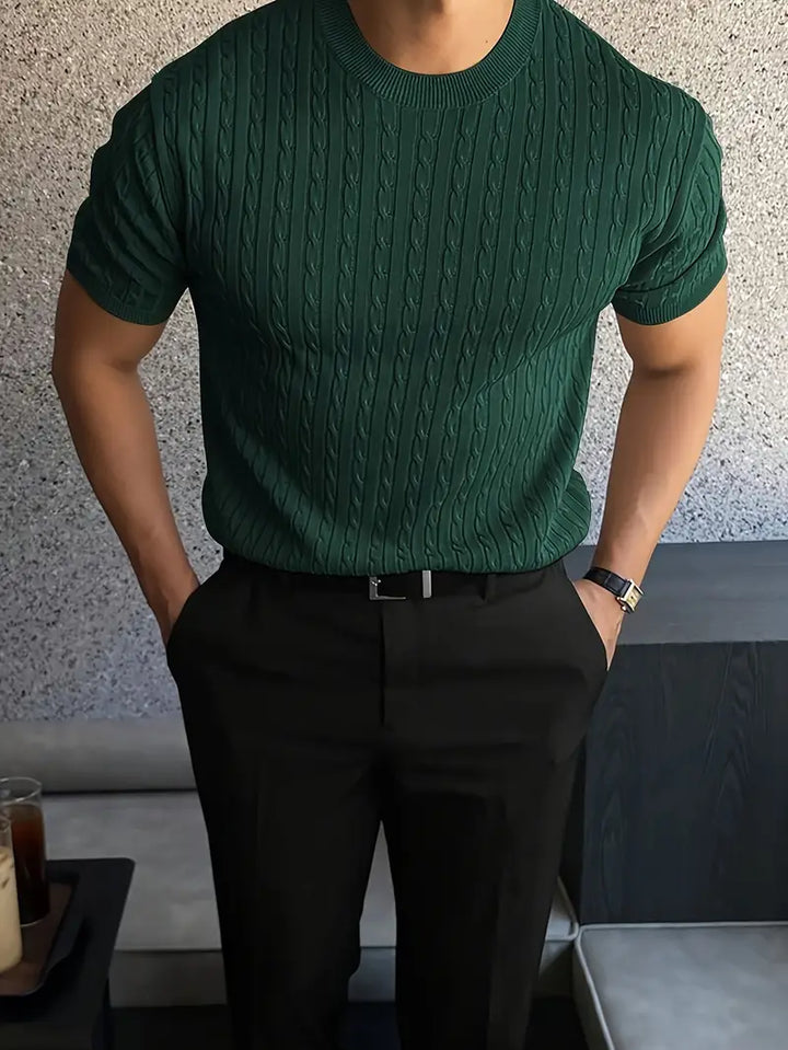 Kiril - Elegancki Sweter Z Dzianiny