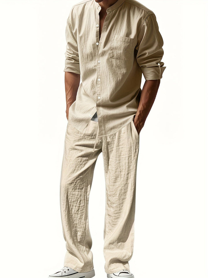 Baltasar – Casual Lniany Zestaw