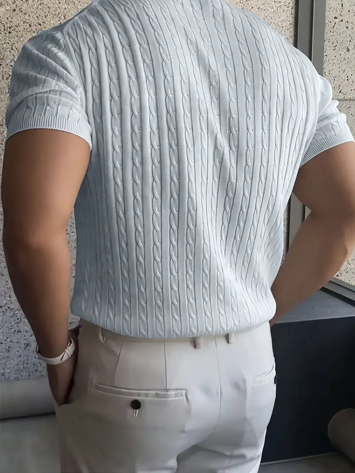 Kiril - Elegancki Sweter Z Dzianiny