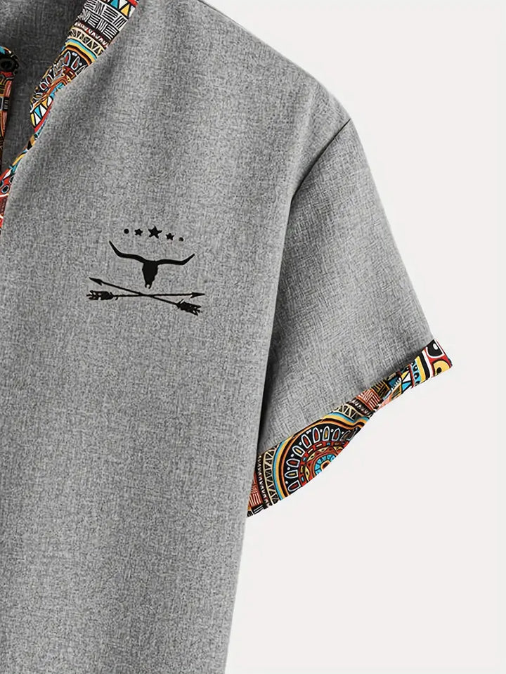 Murat - Elegancka Koszula Z Krótkim Rękawem