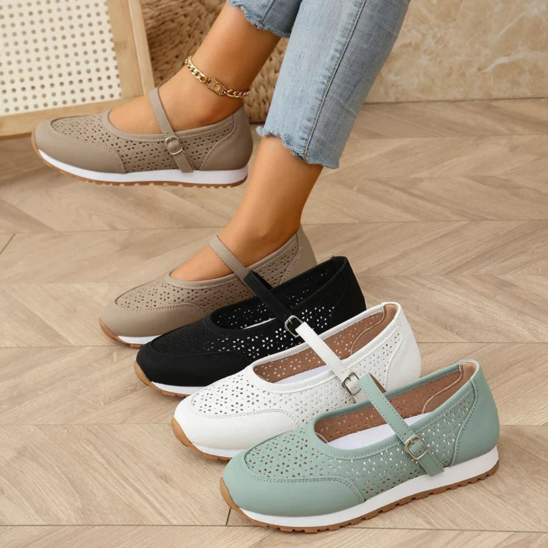 Jewell - Oddychające Ortopedyczne Buty Skórzane