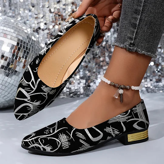 Fernandez – Oddychające Buty Na Niskim Obcasie
