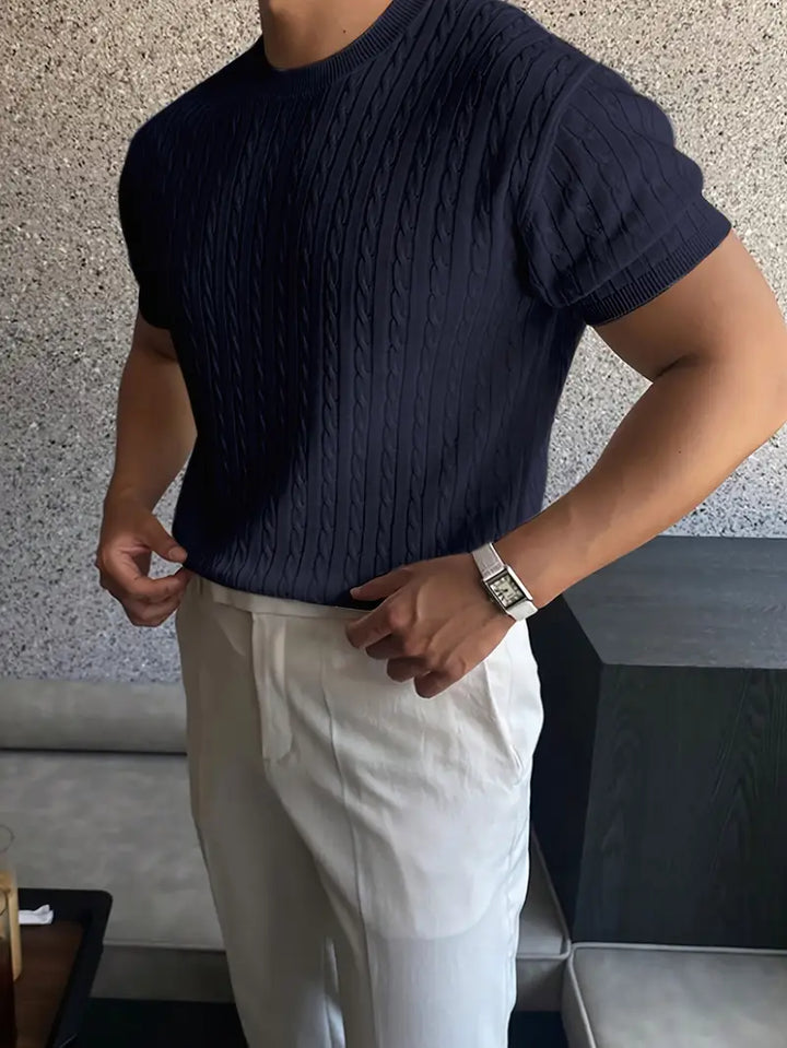 Kiril - Elegancki Sweter Z Dzianiny