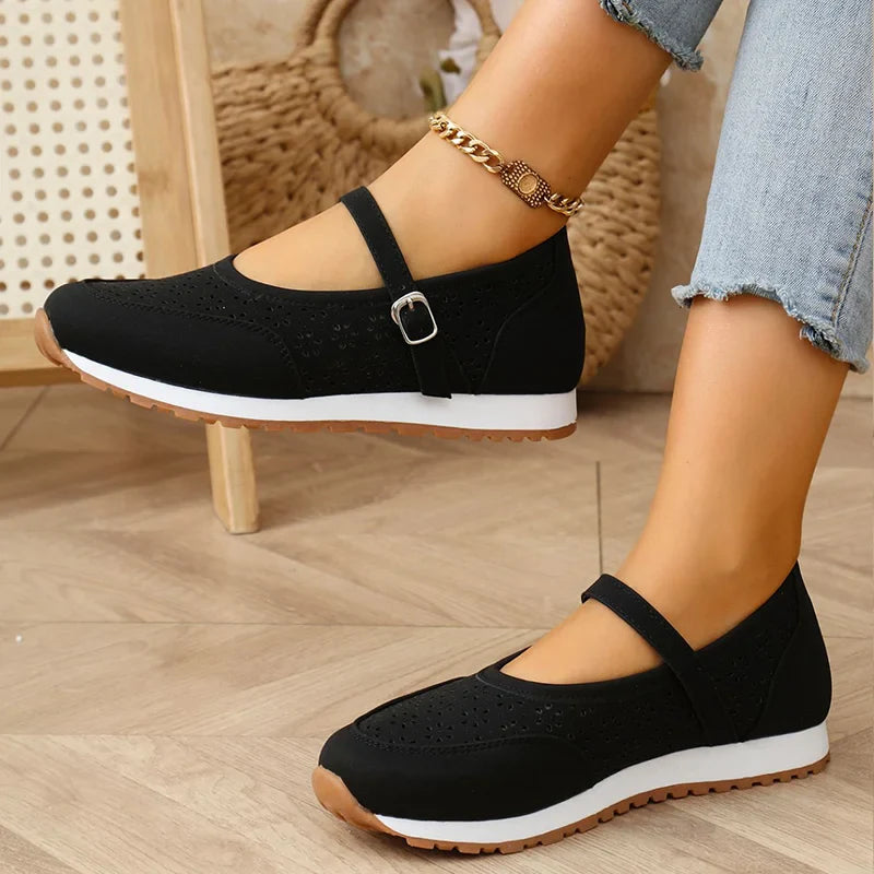 Jewell - Oddychające Ortopedyczne Buty Skórzane
