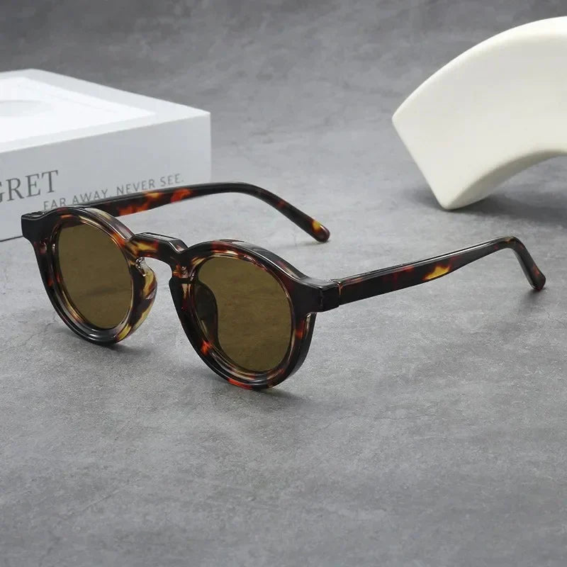 Spectralux – Stylowe Okulary Przeciwsłoneczne z Okrągłą Oprawką