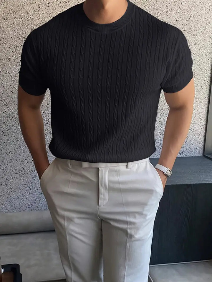 Kiril - Elegancki Sweter Z Dzianiny