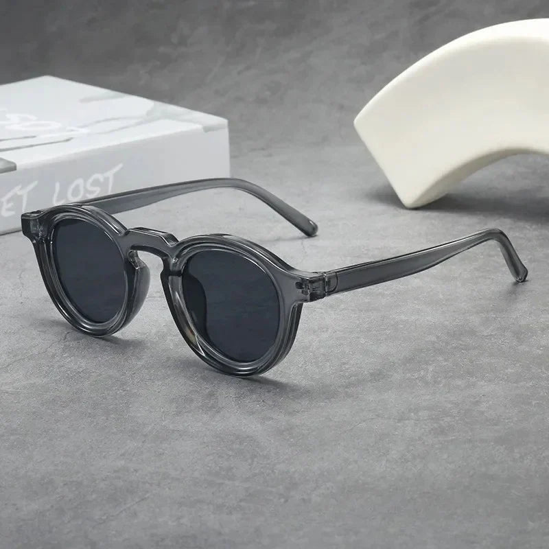 Spectralux – Stylowe Okulary Przeciwsłoneczne z Okrągłą Oprawką
