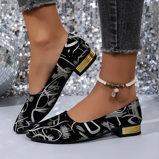 Fernandez – Oddychające Buty Na Niskim Obcasie