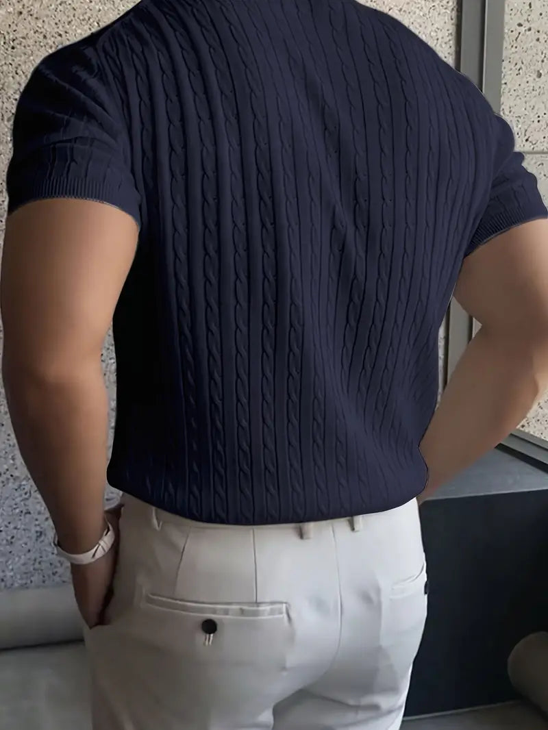 Kiril - Elegancki Sweter Z Dzianiny