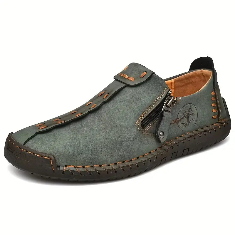 Joesph - Skórzane Buty z Bocznym Zamkiem Błyskawicznym