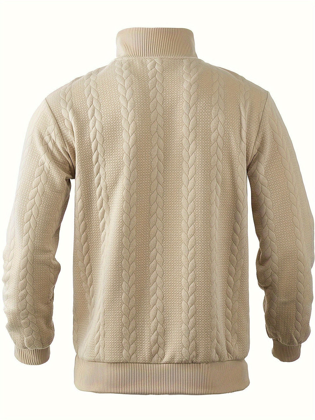 Caleb – Sweter z Zamkiem w Stylu Vintage
