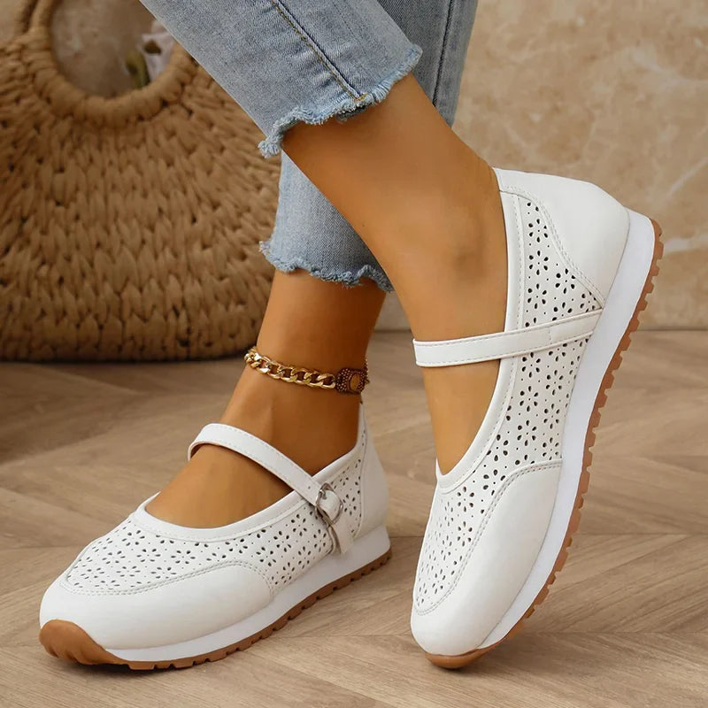 Jewell - Oddychające Ortopedyczne Buty Skórzane