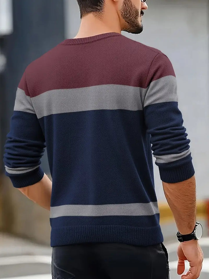 Watkins – Sweter z Długim Rękawem z Dzianiny