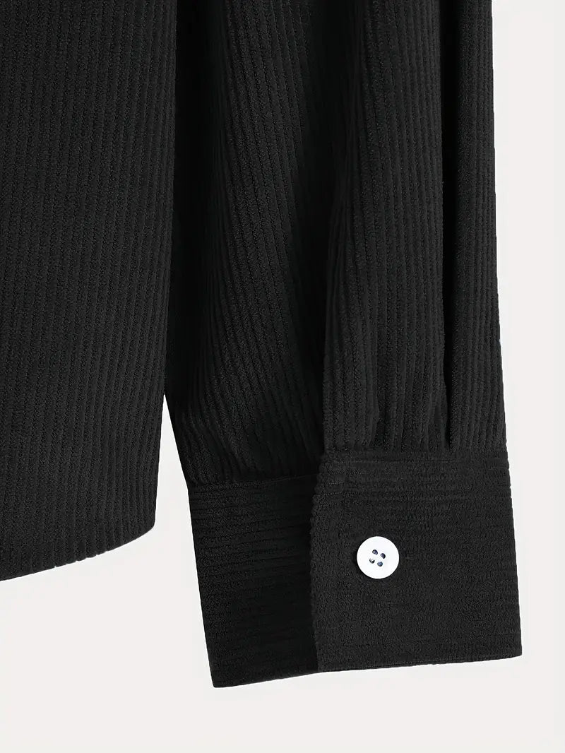 Costas - Sztruksowa Teksturowana Bluza Z Kapturem