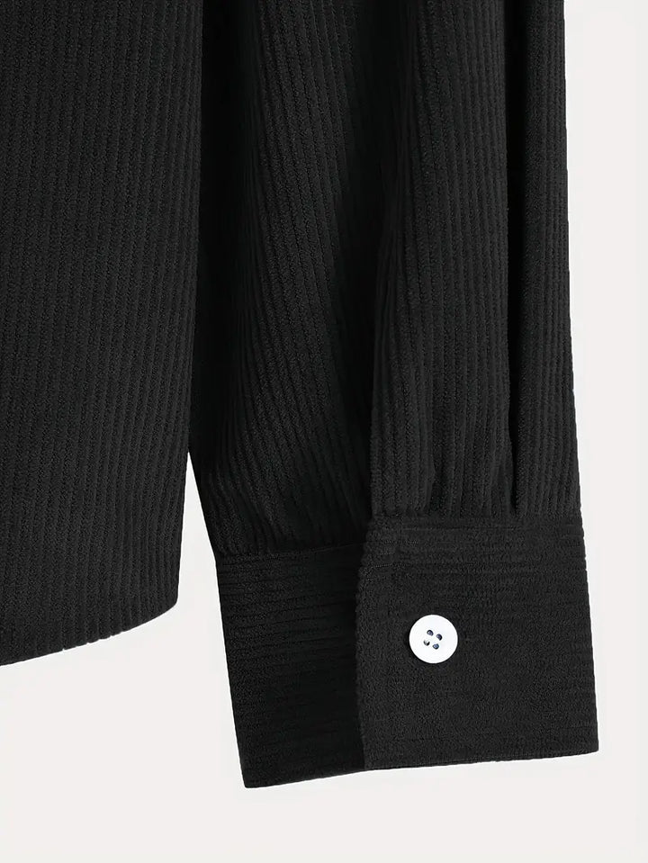 Costas - Sztruksowa Teksturowana Bluza Z Kapturem