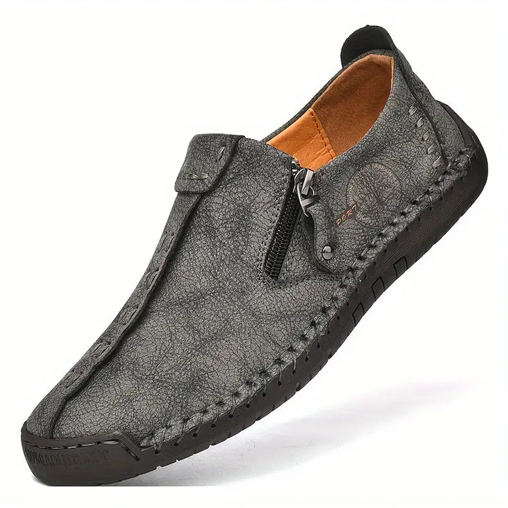 Joesph - Skórzane Buty z Bocznym Zamkiem Błyskawicznym