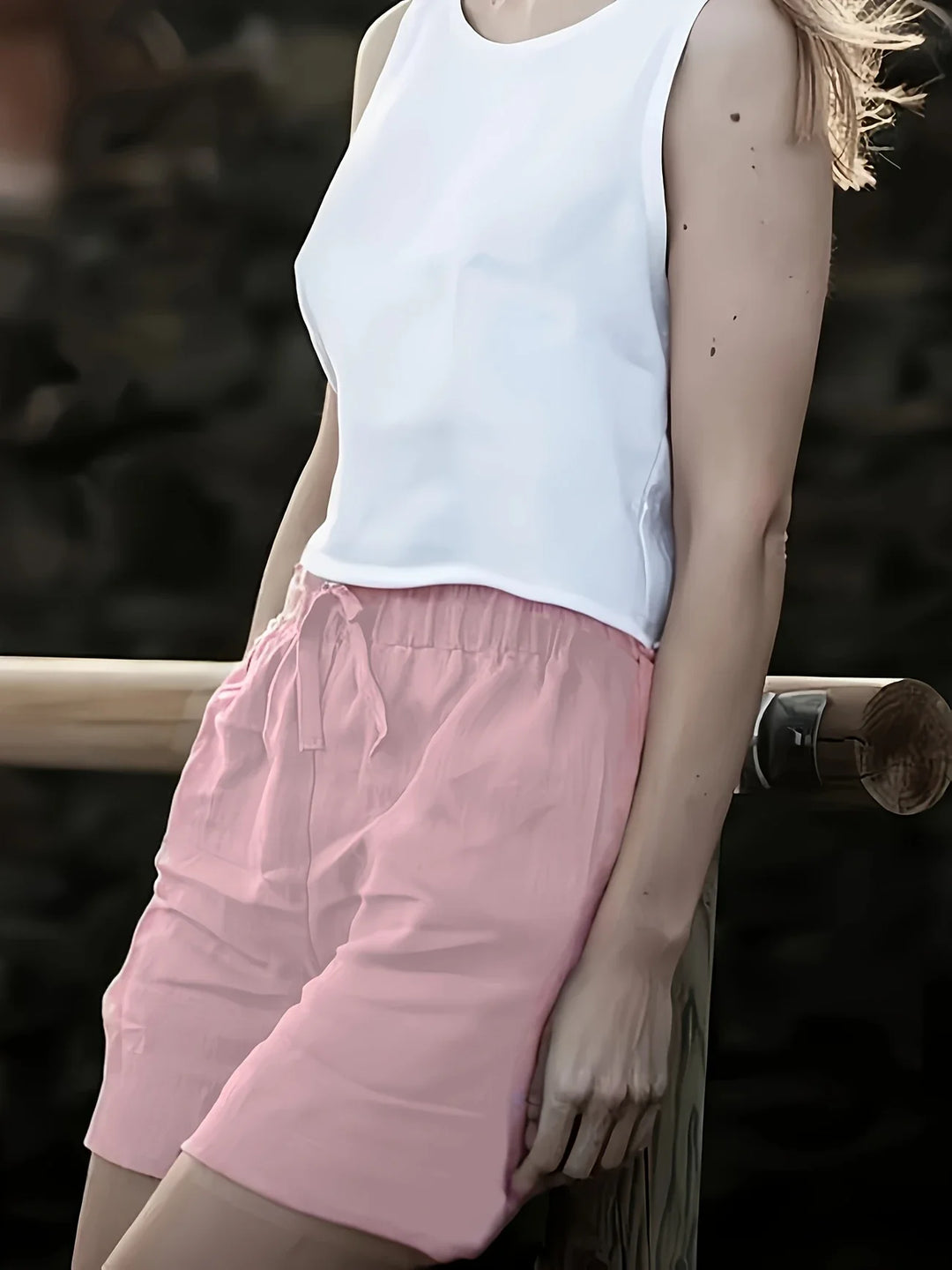 Niamh – Letnie Szorty z Kieszeniami