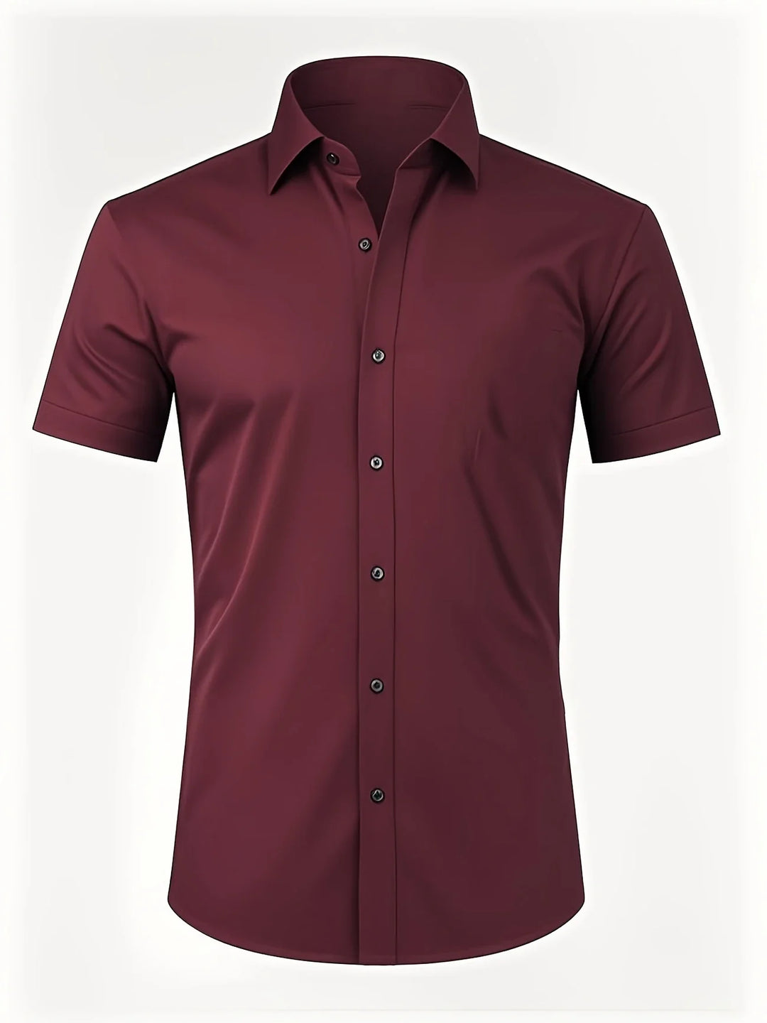 Ezra – Elegancka Koszula o Dopasowanym Kroju z Guzikami