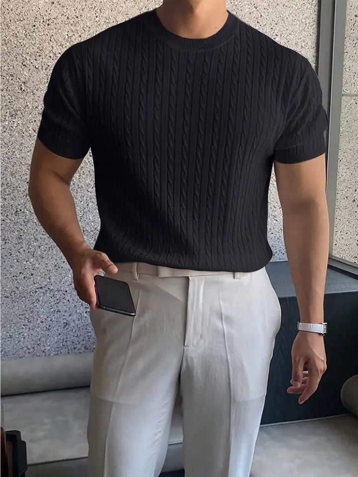 Kiril - Elegancki Sweter Z Dzianiny