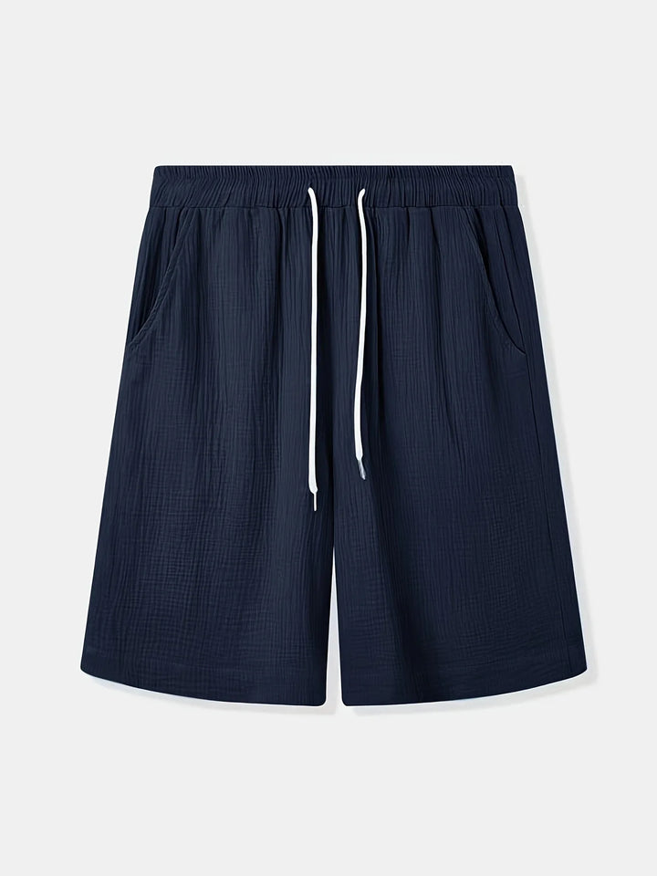Bancroft – Eleganckie Luźne Szorty z Kieszeniami