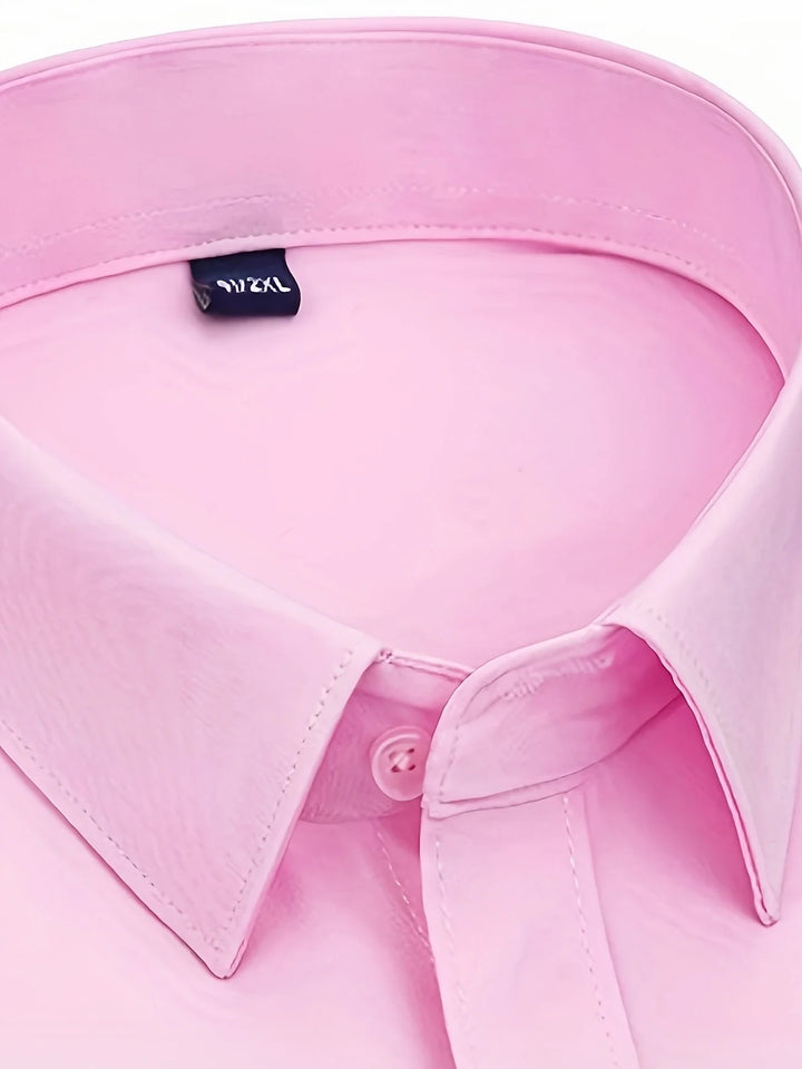 Ezra – Elegancka Koszula o Dopasowanym Kroju z Guzikami