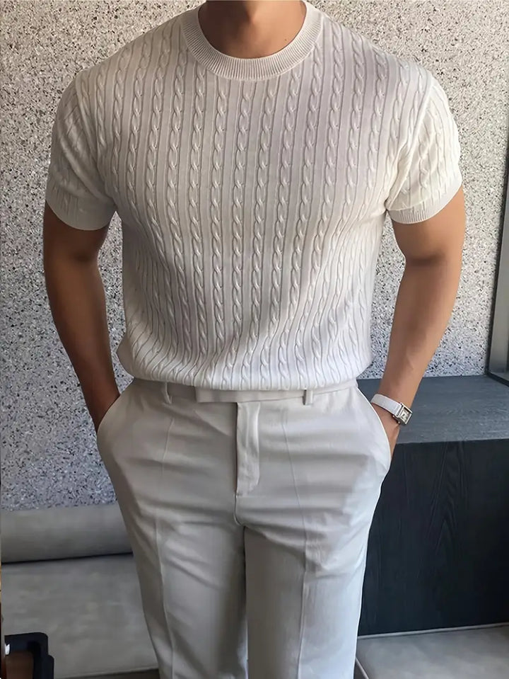 Kiril - Elegancki Sweter Z Dzianiny