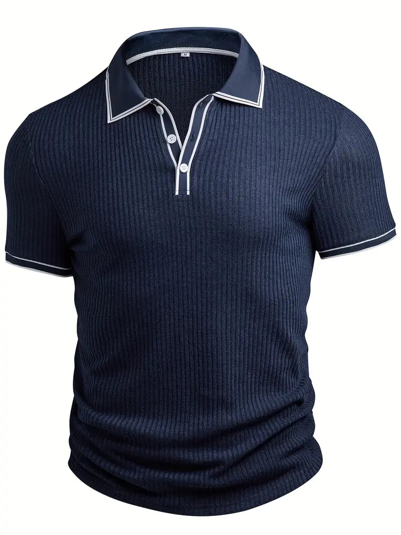 Orestis - Elegancka Koszulka Polo Z Krótkim Rękawem