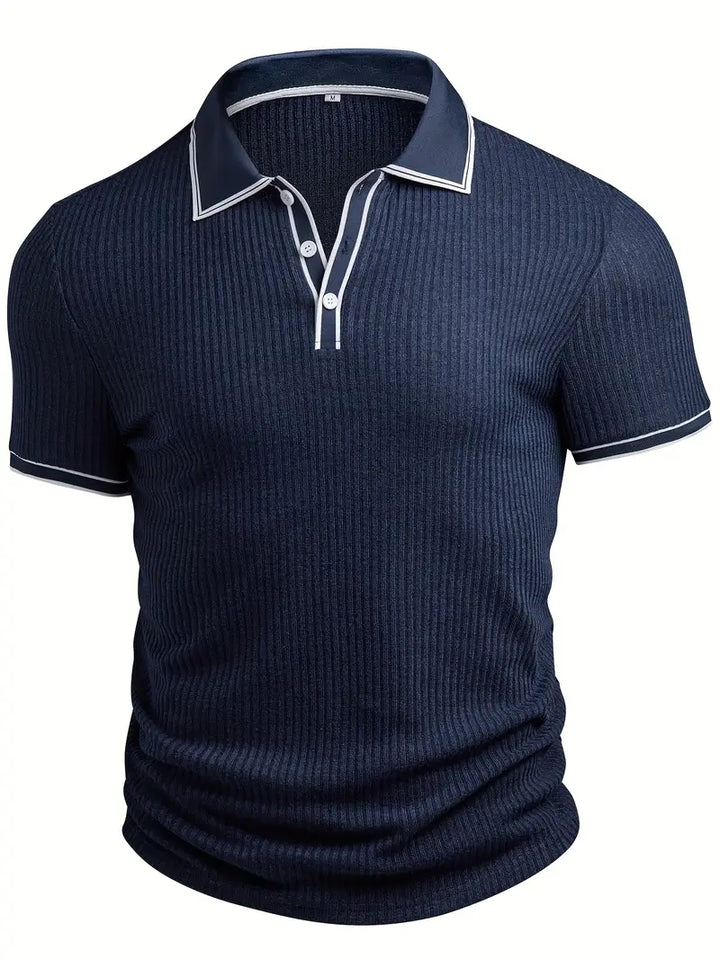 Orestis - Elegancka Koszulka Polo Z Krótkim Rękawem