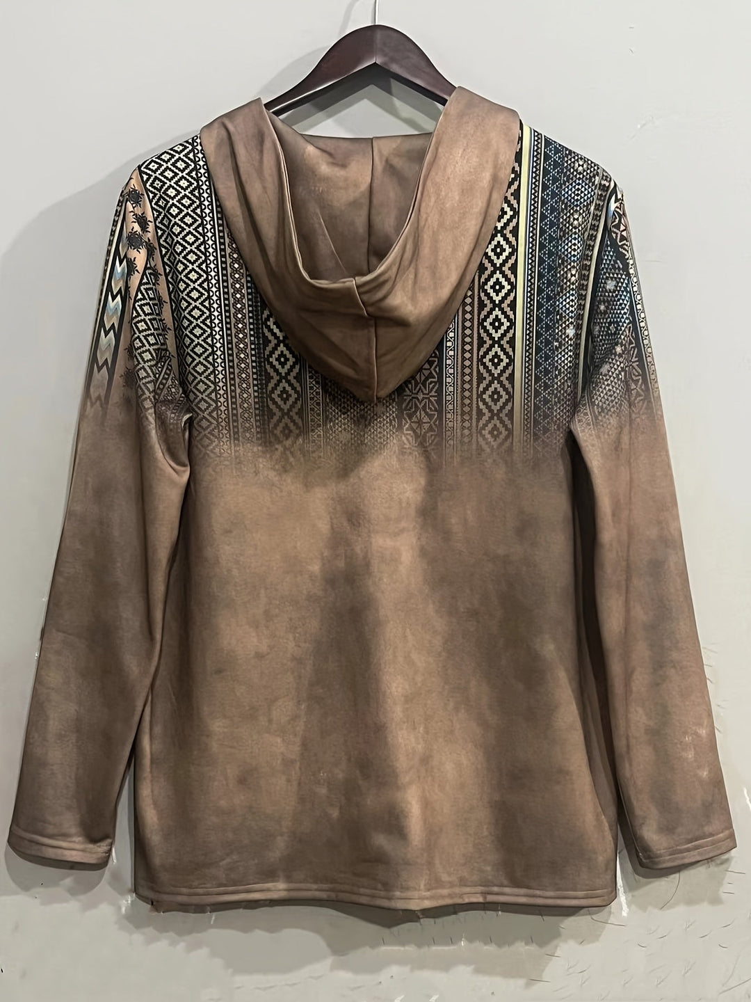 Sandeep – Swobodna Bluza z Kapturem z Nadrukiem 3D