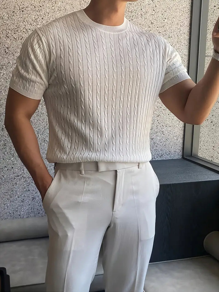 Kiril - Elegancki Sweter Z Dzianiny