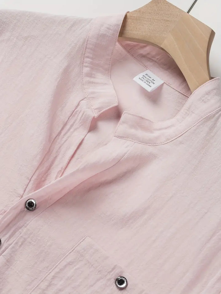 Vaughn - Elegancka Koszula Z Krótkim Rękawem