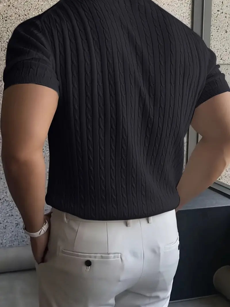 Kiril - Elegancki Sweter Z Dzianiny