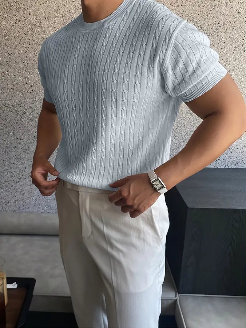 Kiril - Elegancki Sweter Z Dzianiny
