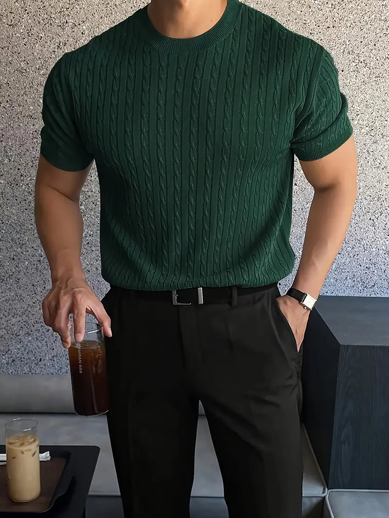 Kiril - Elegancki Sweter Z Dzianiny