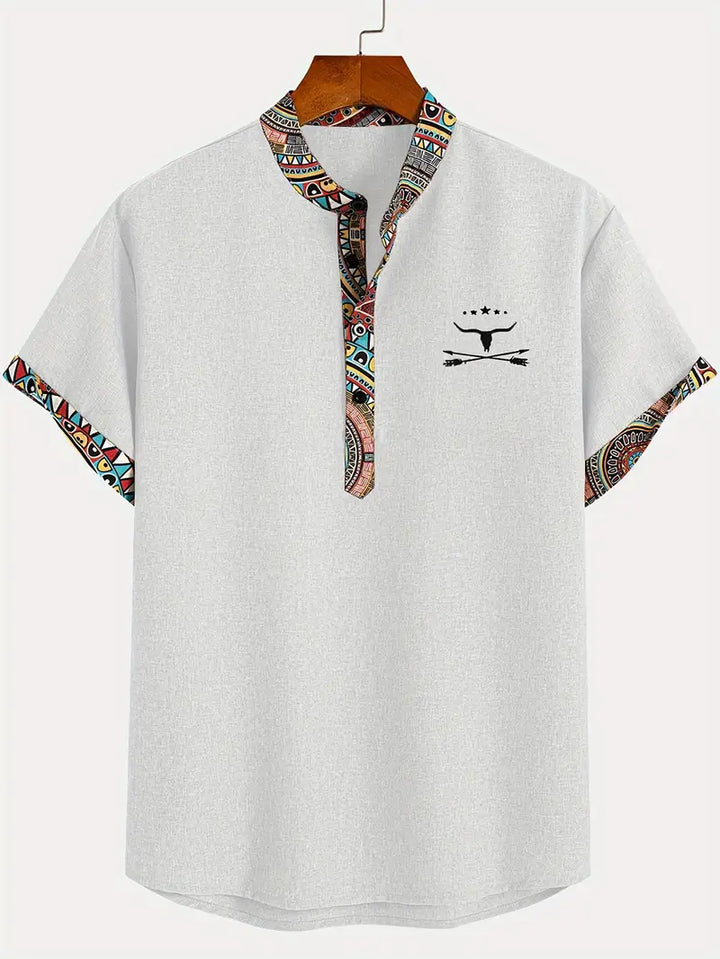 Murat - Elegancka Koszula Z Krótkim Rękawem