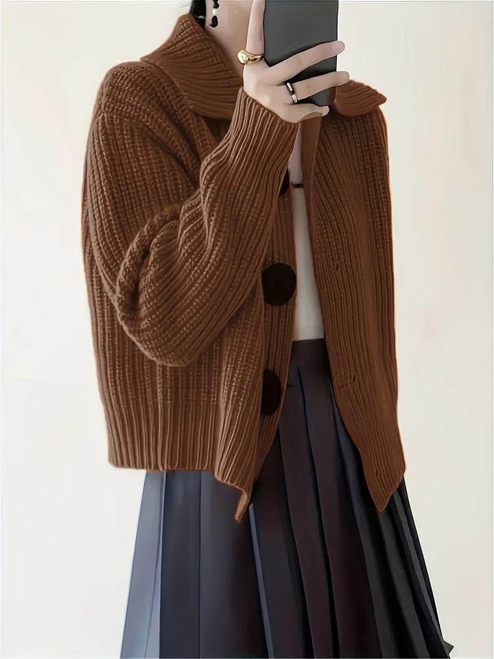 Amy – Sweter z Długim Rękawem w Stylu Casual