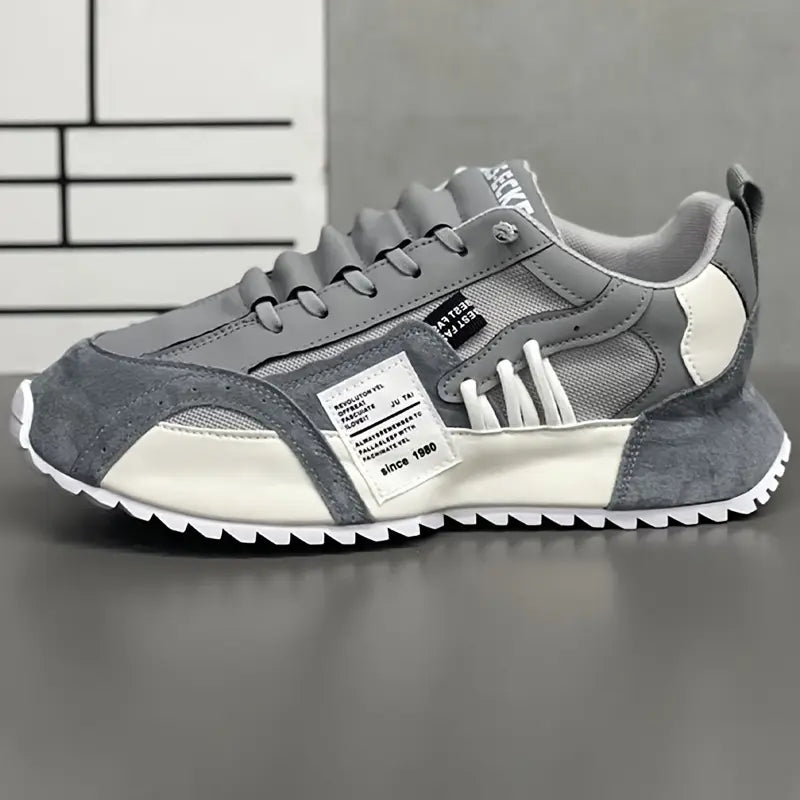 Louie - Retro Sneakersy z Grubą Podeszwą